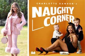 Charlotte Dawson has started a new podcast called 'Naughty Corner' which tells "outrageous tales of parenting fails". Credit: Getty and @charlottedawsy on Instagram
