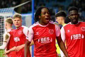 Fleetwood forward Promise Omochere looks poised to join Bristol Rovers