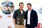 Main image: Ryan Reynolds and Hugh Jackman attend the UK photocall for Deadpool & Wolverine on July 12 (credit Getty. Inset: An image from a 2022 blood donation session (credit NHS)