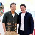 Main image: Ryan Reynolds and Hugh Jackman attend the UK photocall for Deadpool & Wolverine on July 12 (credit Getty. Inset: An image from a 2022 blood donation session (credit NHS)