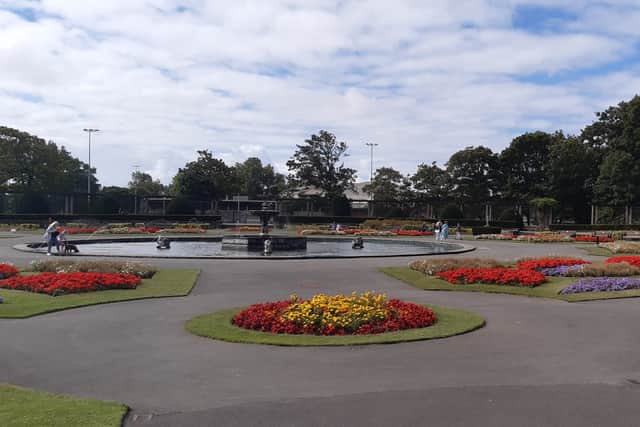 A walk round the park is enough to get active