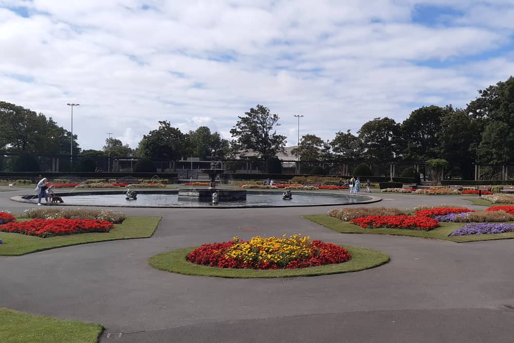 A walk round the park is enough to get active