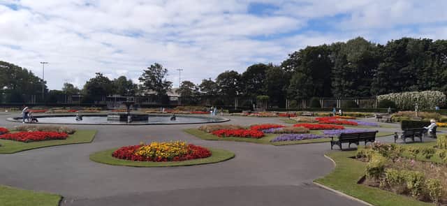 A walk round the park is enough to get active