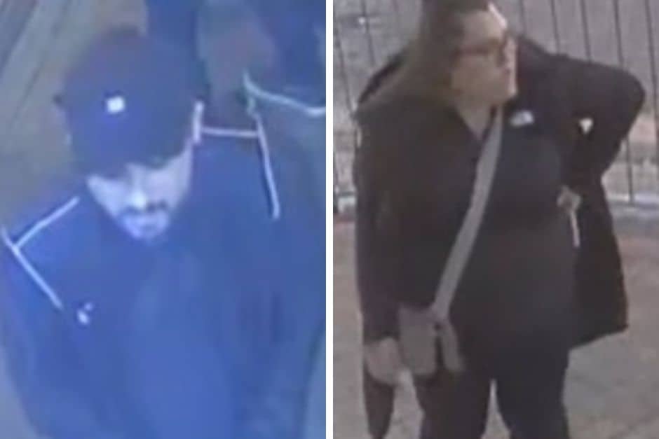 Police are asking for the public's help in identifying the pair. 