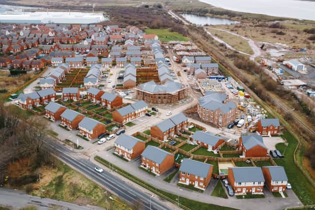 Property developer Breck is set to complete over 850 affordable homes across the North West including this site in Bourne Road, Thornton