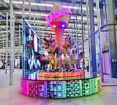 Disco Donkey Cavalcade designed by Laurence Llewellyn-Bowen