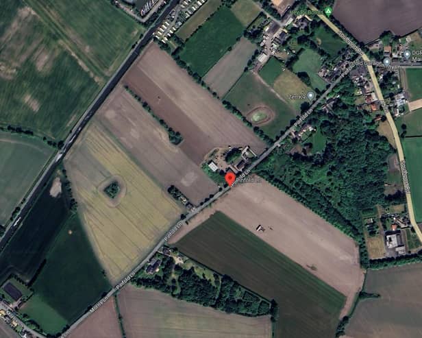 Detectives and CSI officers were called to the scene off Pinfold Lane in Scarisbrick - between Ormskirk and Southport - yesterday afternoon