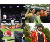 Lancs Fest 2024. Music and arts festival at Avenham and Miller Park, Preston.