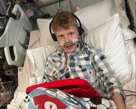 Toby Daws has bravely endured numerous hospital procedures - and four heart operations.