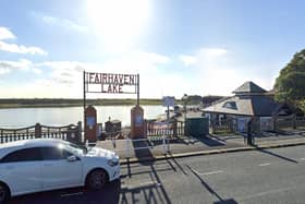 Fairhaven Lake was temporarily closed to visitors and pets due to "natural algae blooms"