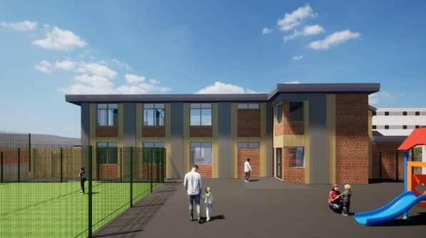 Artist’s impressions of the new classrooms (credit Cassidy and Ashton)
