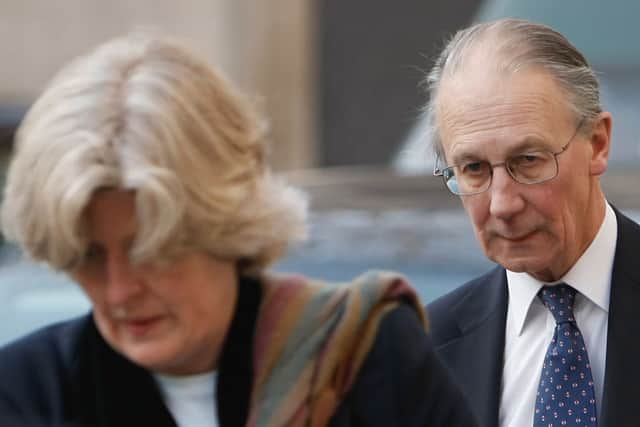 Princess Diana’s brother-in-law Lord Fellowes has died at 82 (Photo by Getty Images)