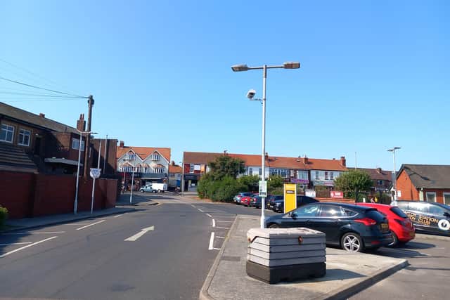 ANPR cameras have been fitted at the Sainsbury's car park in Red Bank Road, Bispham. Credit: Brian Houghton