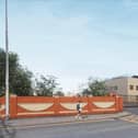 Artist's impression of the new courthouse