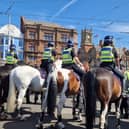 Protesters descend on Blackpool Prom and close to Blackpool Town Hall after Southport murders