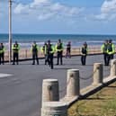 Protesters descend on Blackpool Prom and close to Blackpool Town Hall after Southport murders