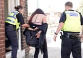 Doors have been put in and arrests made following the violent disorder in Sunderland in the wake of the child stabbings in Southport.