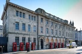 The former Post Office building on Abingdon Street, Blackpool