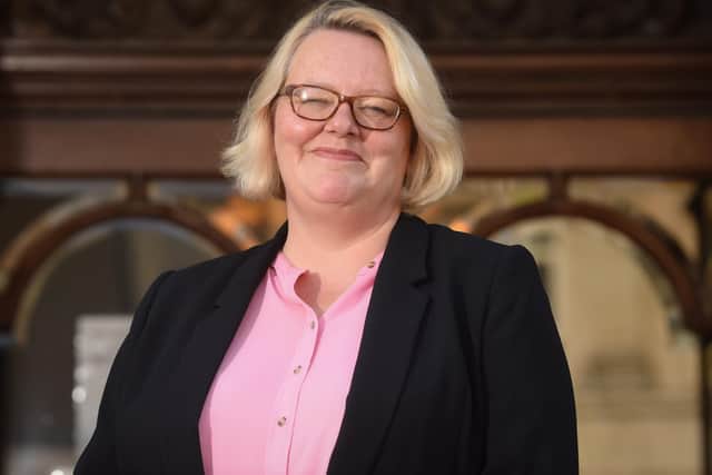 Coun Lynn Williams, leader of Blackpool Council