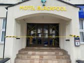 Blackpool Hotel condemned by Lancashire Fire and Rescue.