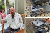 Cleveleys pensioner David Howarth says that Lancashire Police should reimburse him around £200 after they seized his moblity scooter.