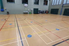 Police were called to Blackpool Sports Centre after reports of a young man armed with a knife on Tuesday