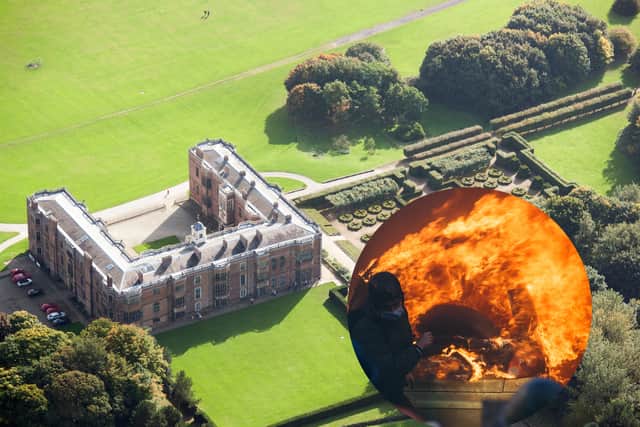 The historic grounds of Temple Newsam; the original site for Leeds Festival, trouble that erupted on the final night of the 2002 festival led to the enforced move to it's current location, Bramham Park.