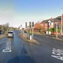 Four-way temporary traffic lights have been put in place at the Devonshire Road/Talbot Road junction.