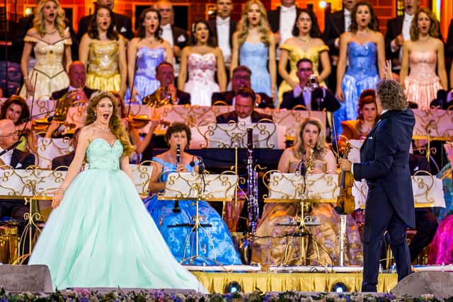 A scene from a previous Andre Rieu Masstricht concert. Credit: Marcel van Hoorn.