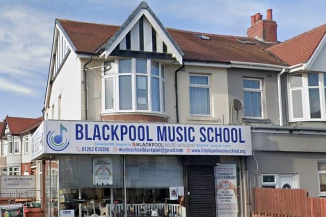 Blackpool Music School (picture from Google)