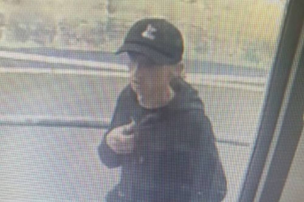 Officers want to speak to this man connection with a number of robberies at a Co-op store in Blackpool
