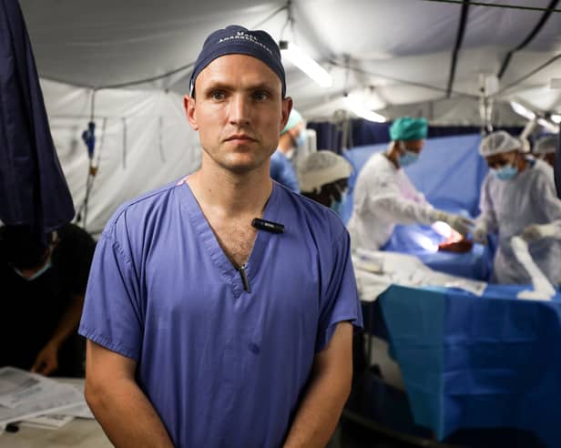 I'm a Lancs NHS doctor and I've seen first hand the devastation being caused in Gaza - Lancashire NHS Dr Matt Newport in Gaza