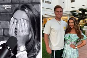 Charlotte Dawson will open up about her fiance's betrayal in a new episode of her 'Naughty Corner' podcast. Credit: @charlottedawsy on Instagram