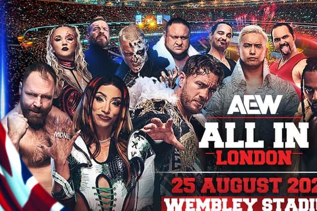 Bryan Danielson, Will Ospray and Swerve Strickland are among the names already scheduled to compete at AEW All In London 2024, taking place at Wembley Stadium.
