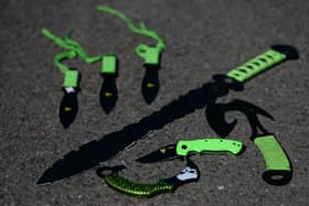 It will be illegal to own certain styles of zombie-style knives and machetes from September 24
