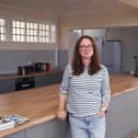 Laura White at the newly refurbished Claremont Park Community Centre