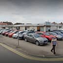 The car sales plot in Bispham Road, Cleveleys.