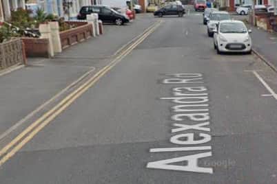 Crews helped to evacuate the building before passing over control of the incident to Blackpool Council. 