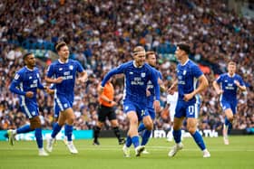 Ryan Wintle (centre left) and Josh Bowler (centre) could come up against each other in the Championship this season. (Photo by Alex Caparros/Getty Images)