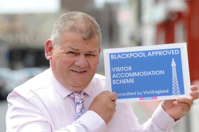 Ian White, hotelier and director of hotelierws group Stay Blackpool