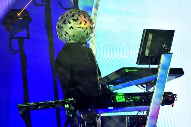 Chris at a Pet Shop Boys gig at The Sage Gateshead - demonstrating how he likes to stay anonymous! Credit: Carl Chambers.