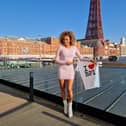 Spice Girl Mel B tells reporters she called to ask if she could do Blackpool Illuminatons Switch on