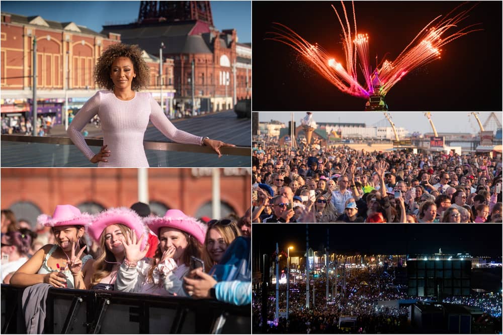 Blackpool Council said this year’s Illuminations Switch-on event was an “extraordinary night” for the resort