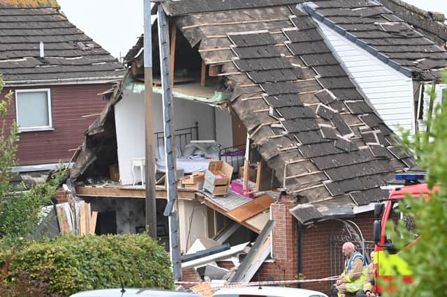Police have said a joint investigation will be launched in due course with Lancashire Fire and Rescue Service to establish the cause and circumstances that led the suspected gas explosion.