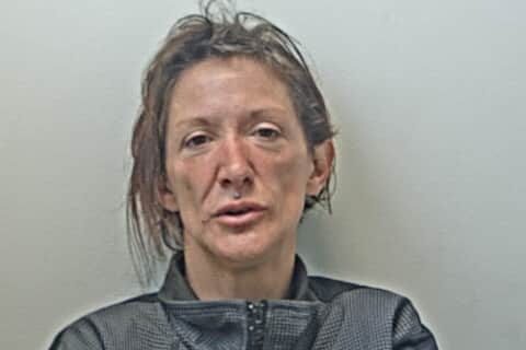 Stacey Swift, 39, of no fixed address, has since been given an 11 month prison sentence for shoplifting in Blackpool