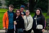 Linsey with her husband Hilton and three children, Keeley, Harely and Esmee.