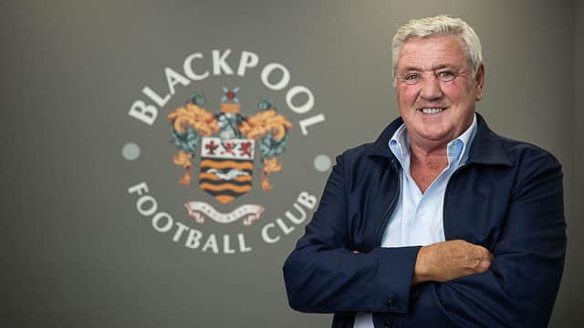 Steve Bruce is the new Blackpool boss