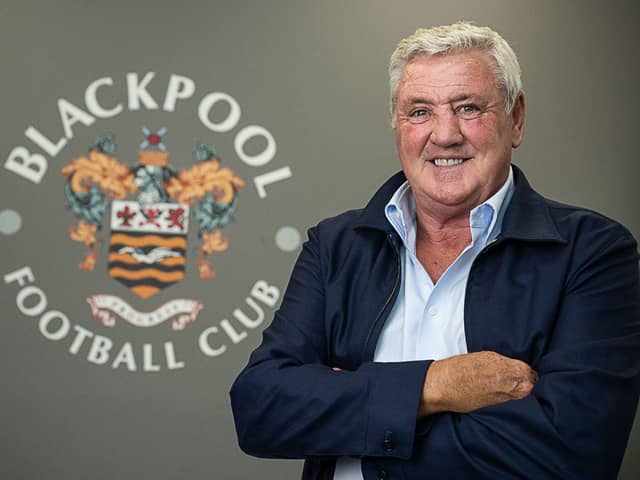 Steve Bruce is the new Blackpool boss 