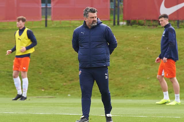 A former coach that was a part of Neil Critchley's coaching staff, departed Blackpool in May. (Photo by Nick Taylor/Liverpool FC/Liverpool FC via Getty Images)