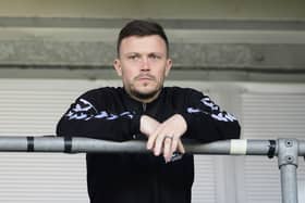 Former Blackpool reserve striker Andy Mangan